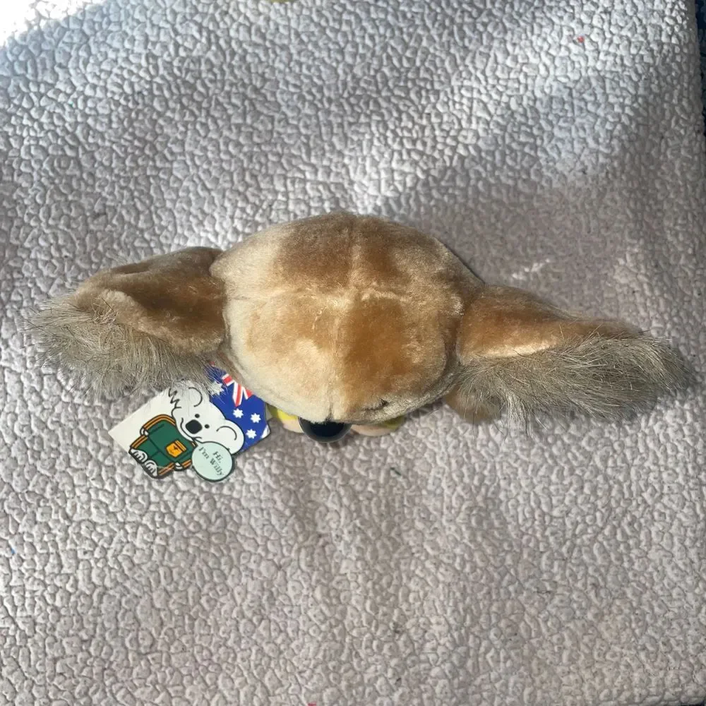 1984 Australia Olympic Willy Koala Plush LA Summer Olympics pin Croner Toy VTG‎